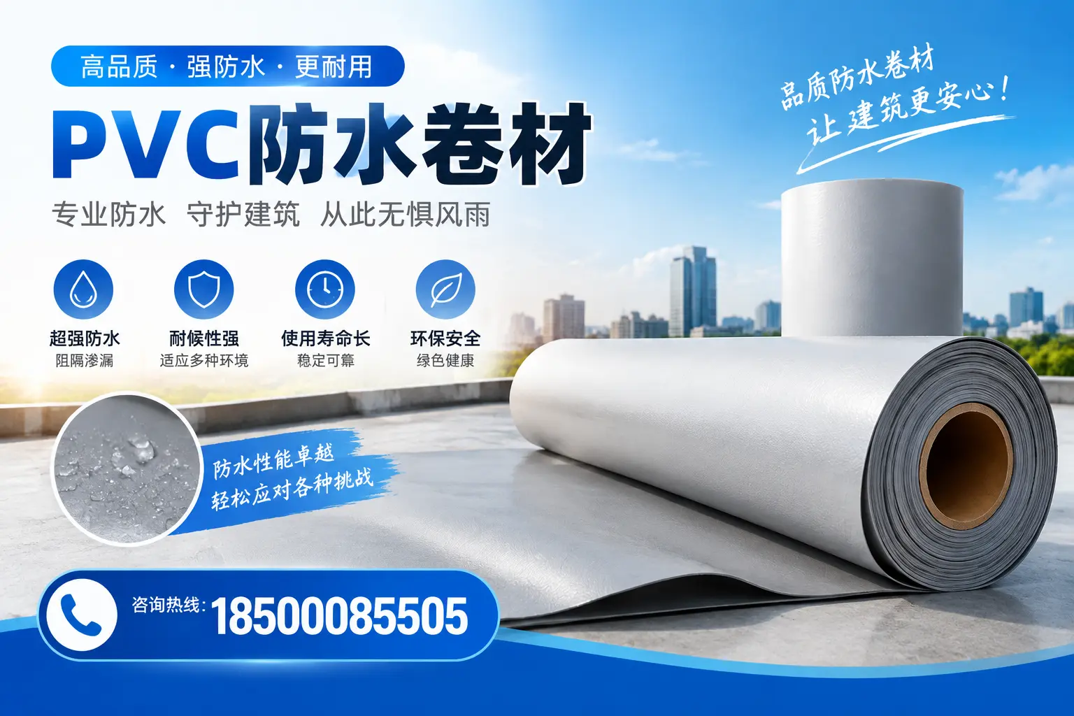 如何选择高质量的PVC防水卷材？温州消费者必看指南